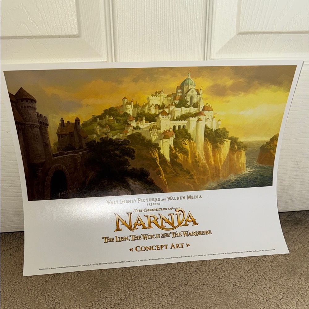 Narnia Concept Art Poster